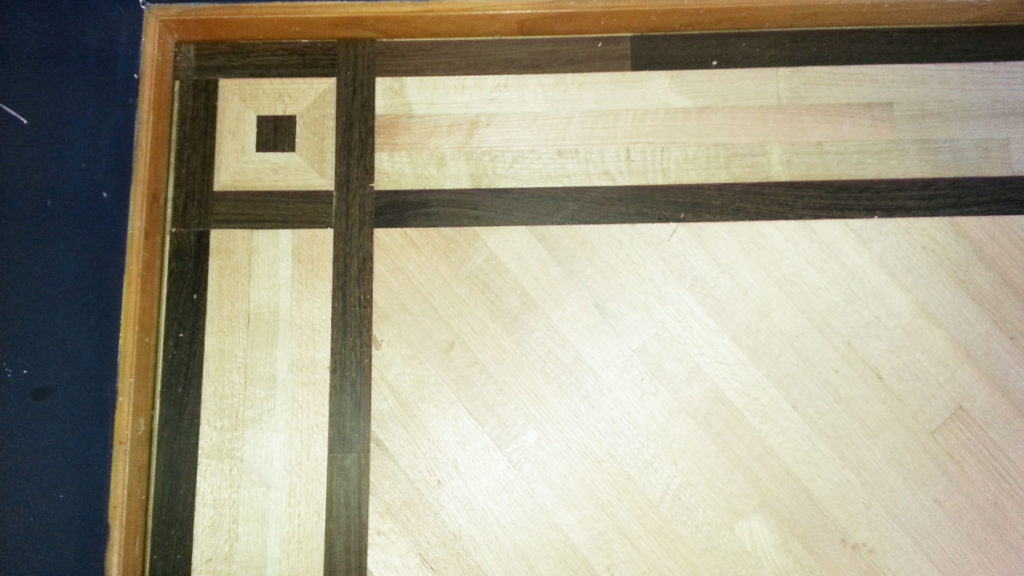 hardwood inlay work