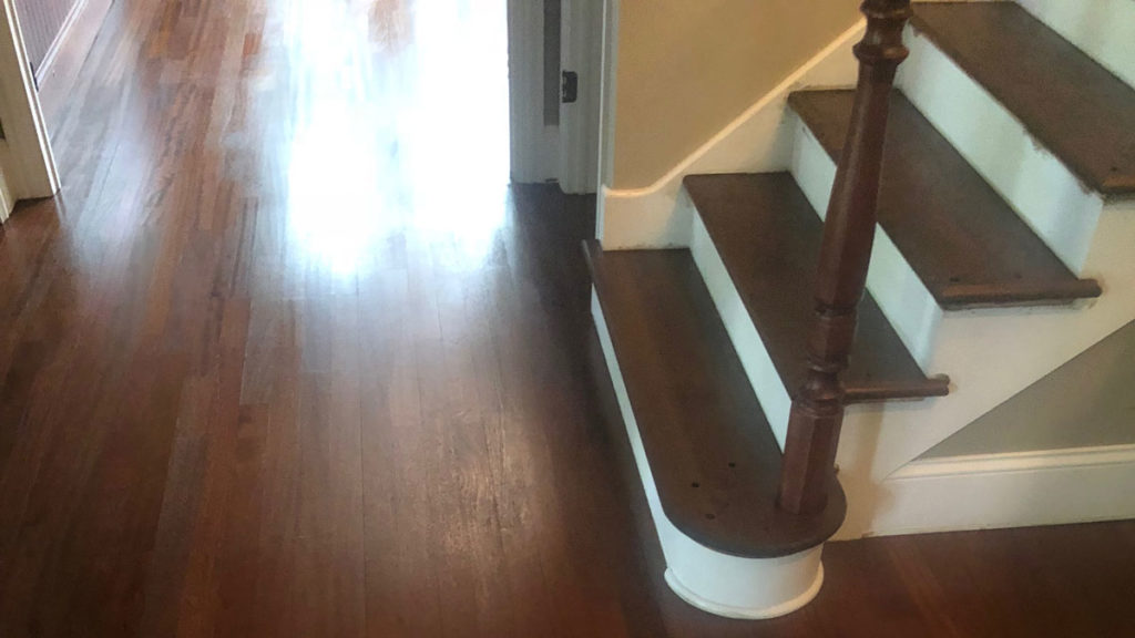 hardwood stair 1