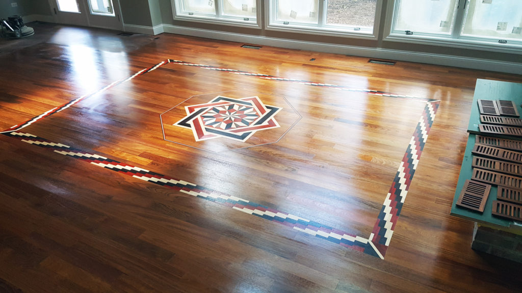 wood floor refinishing